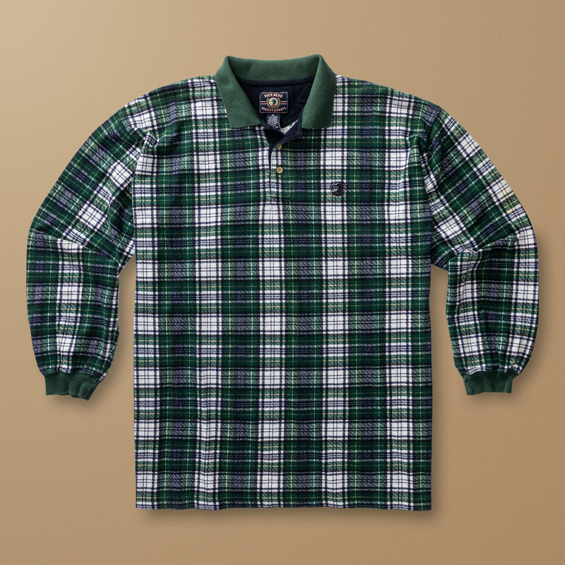 Tartan Plaid Polo XL - Duck Head Vintage