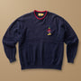 Golf Intarsia Rollneck Sweater L - Duck Head Vintage