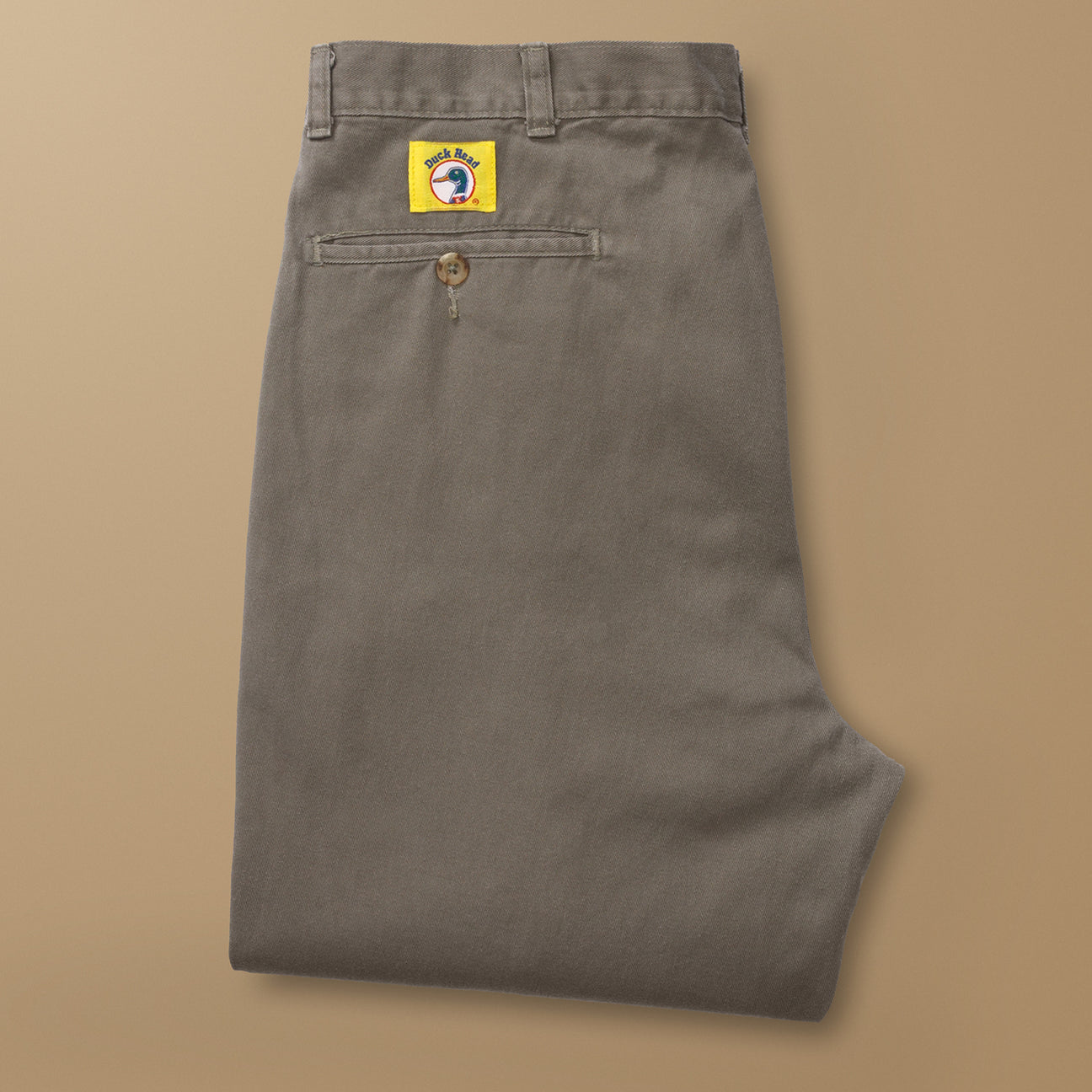 Pleated Olive Chino 36W/32L - Duck Head Vintage