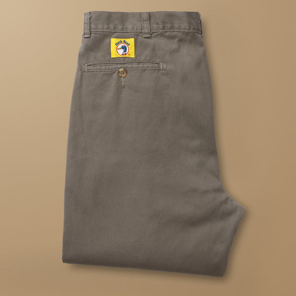 Pleated Olive Chino 36W/32L - Duck Head Vintage