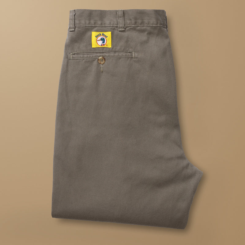 Pleated Olive Chino 36W/32L - Duck Head Vintage