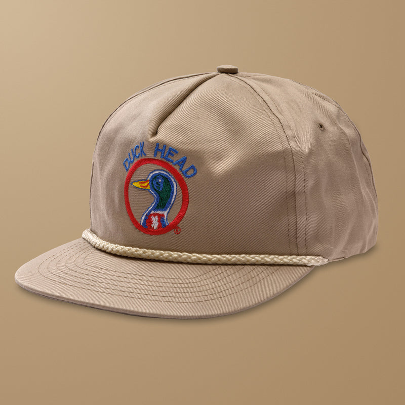 5-Panel Unstructured Rope Hat - Duck Head Vintage