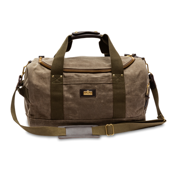Waxed 2025 canvas duffle