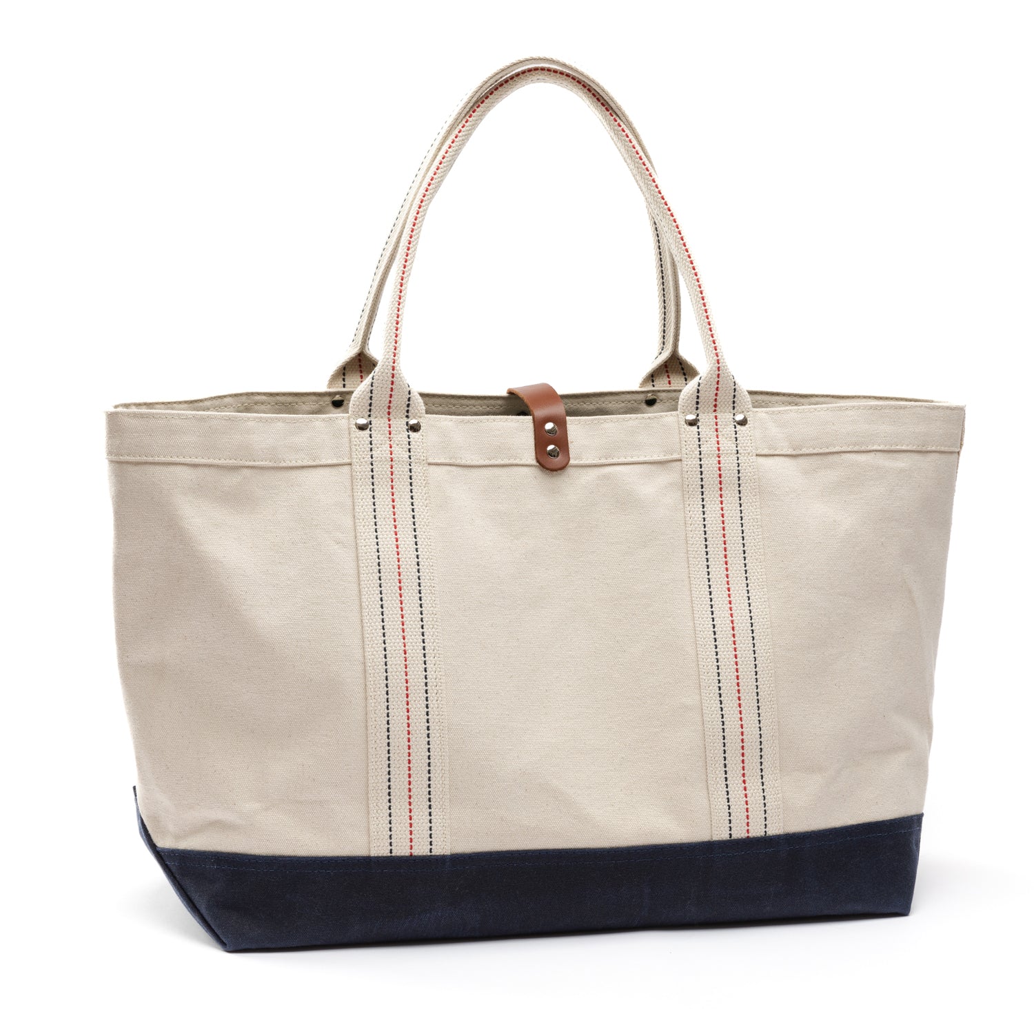 Canvas Logo Beach Tote - Main Image