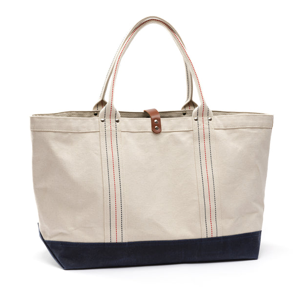 Canvas Logo Beach Tote