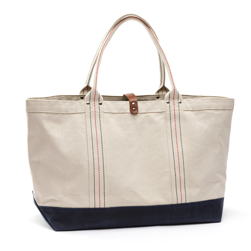 Canvas Logo Beach Tote