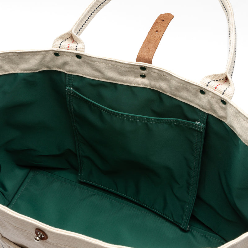 Canvas Logo Beach Tote