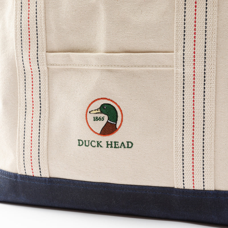 Canvas Logo Beach Tote