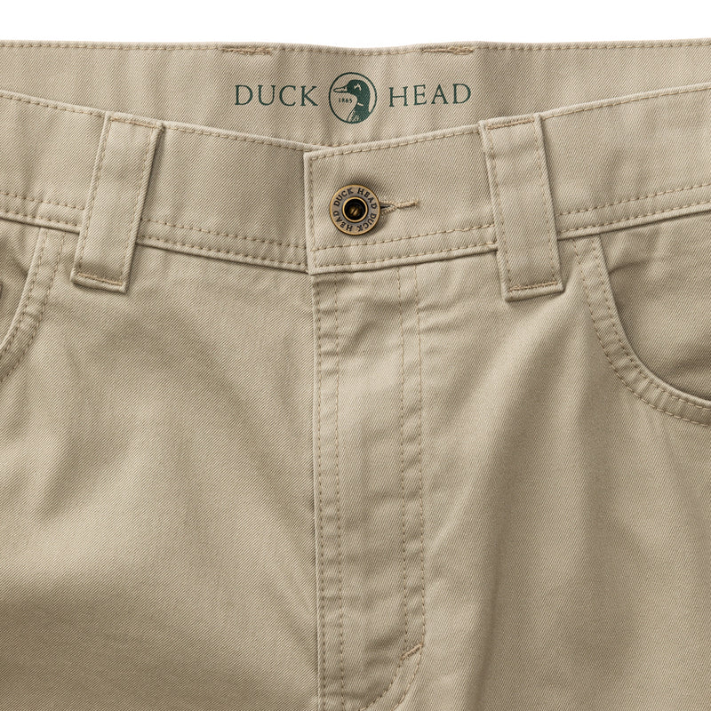 Twill Five-Pocket Briar Pant - Khaki