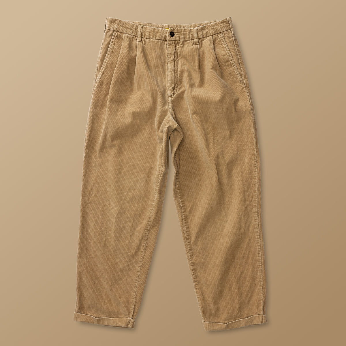 Wide Wale Pleated Corduroy Chino 34W/30L - Duck Head Vintage