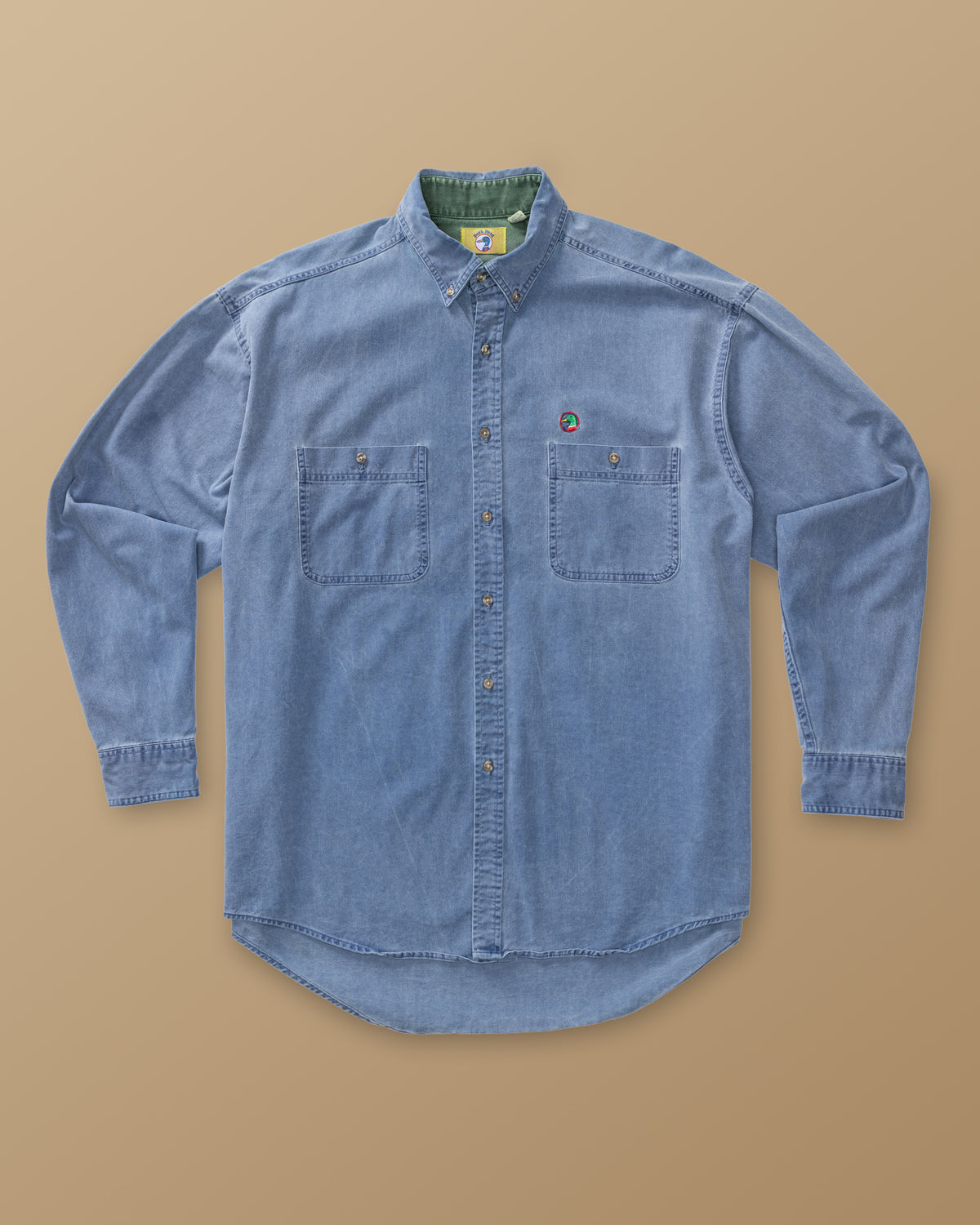 Garment Washed Oxford Sport Shirt XL - Duck Head Vintage