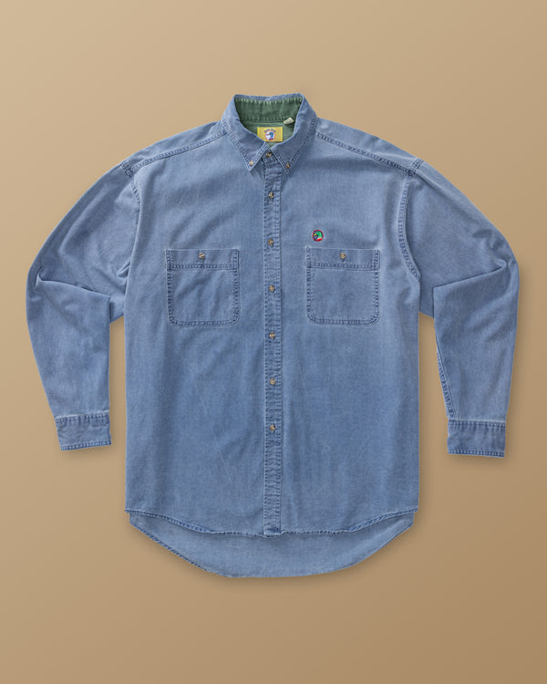 Garment Washed Oxford Sport Shirt XL - Duck Head Vintage
