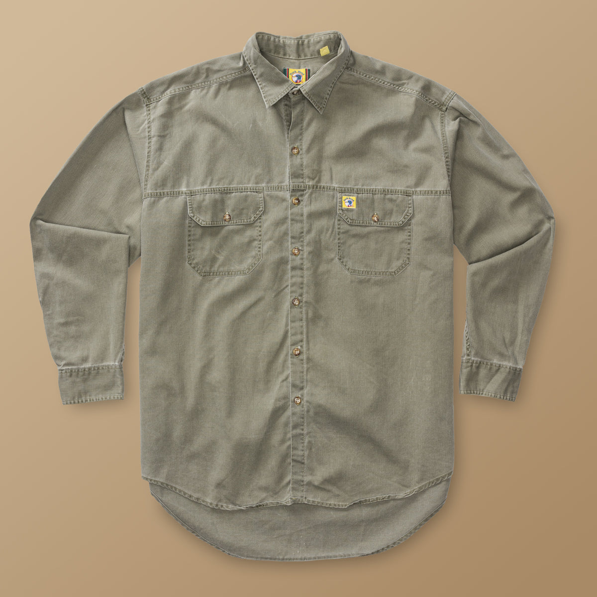 Double Pocket Cotton Sport Shirt XL - Duck Head Vintage