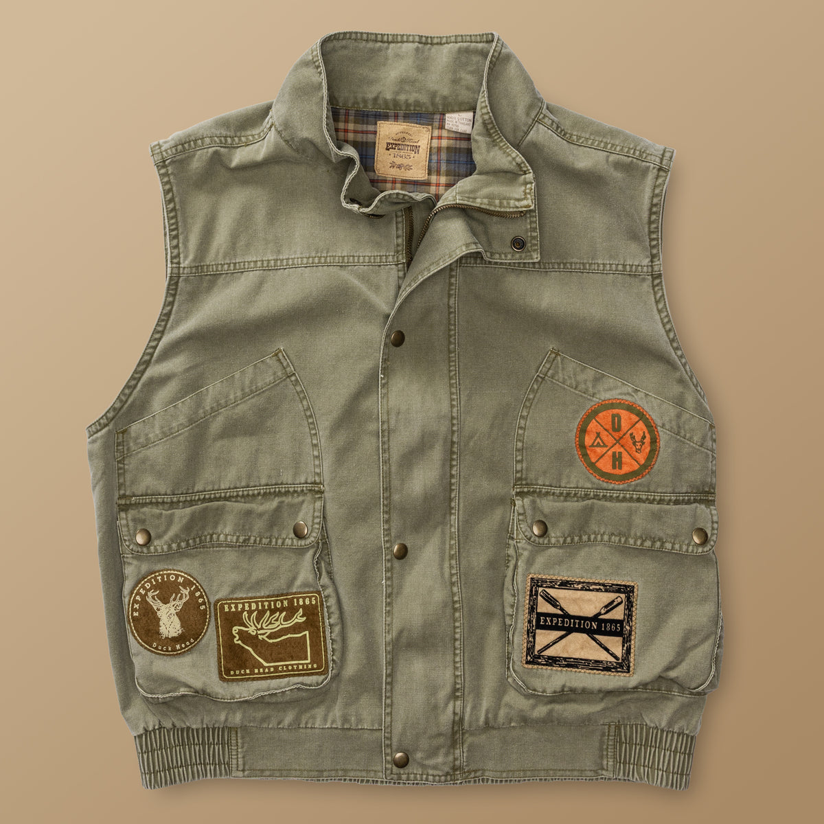 Duck Head Expedition Patch Vest L - Duck Head Vintage