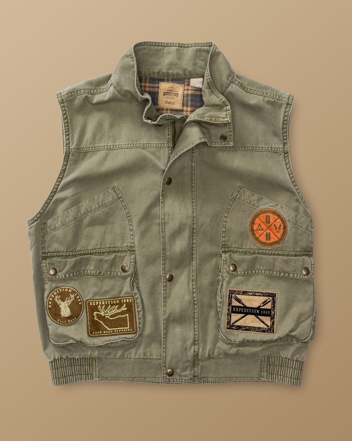 Duck Head Expedition Patch Vest L - Duck Head Vintage
