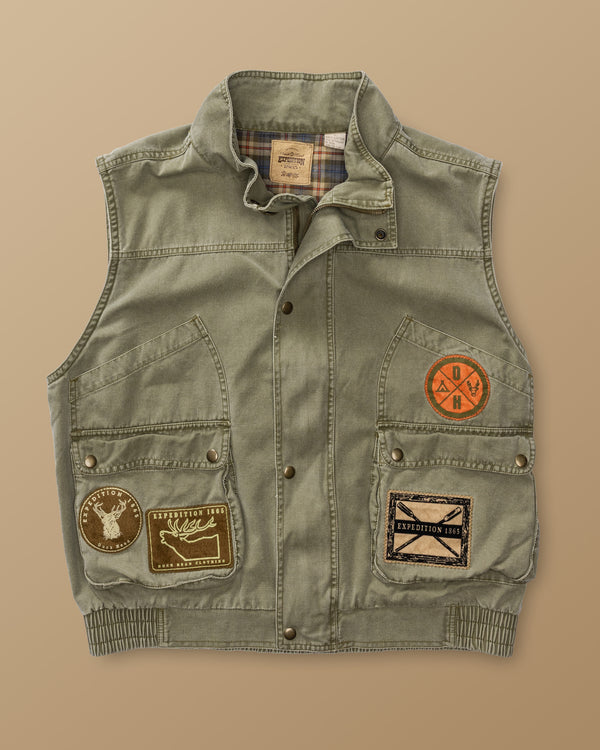 Duck Head Expedition Patch Vest L - Duck Head Vintage
