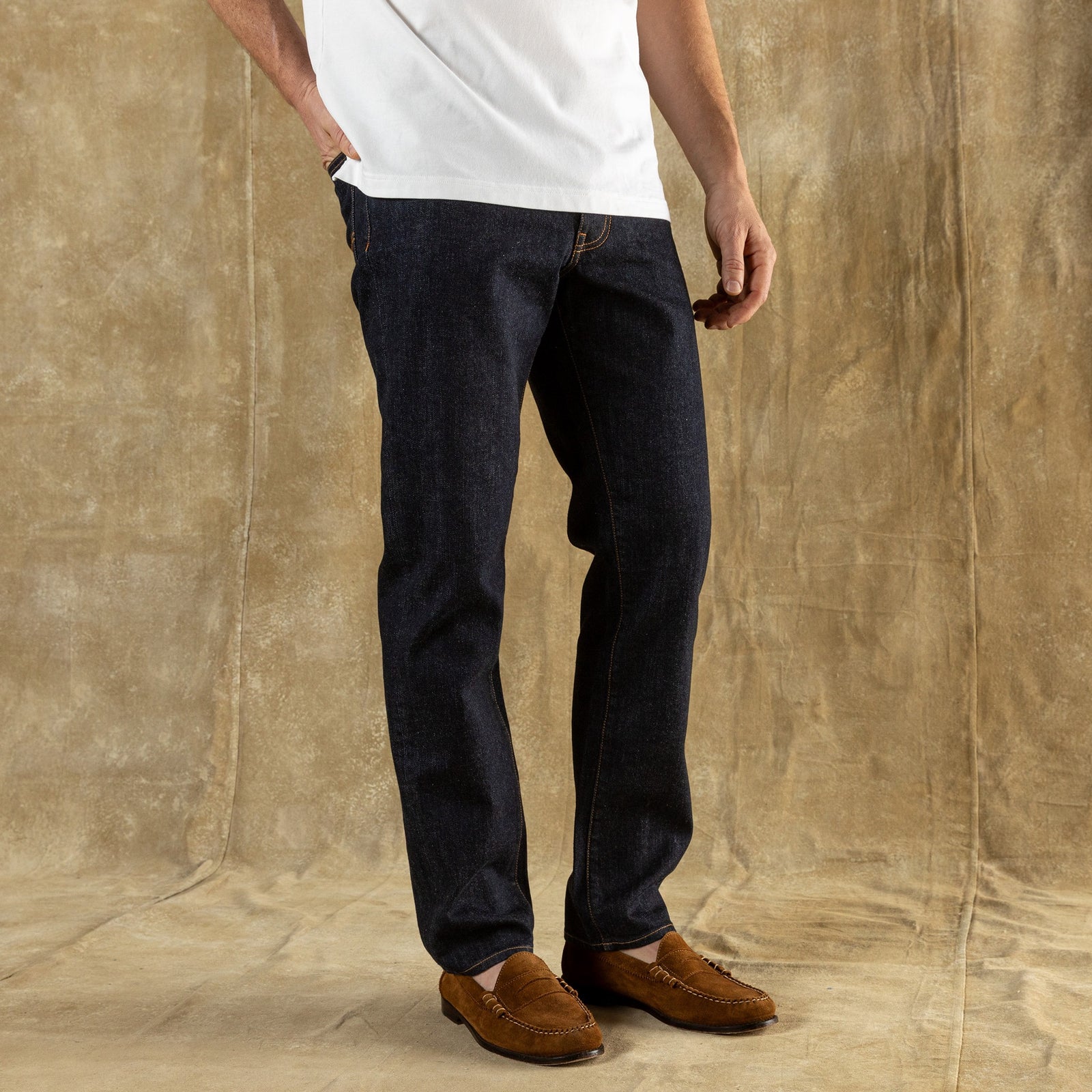 Classic Straight Denim - Rinse Wash