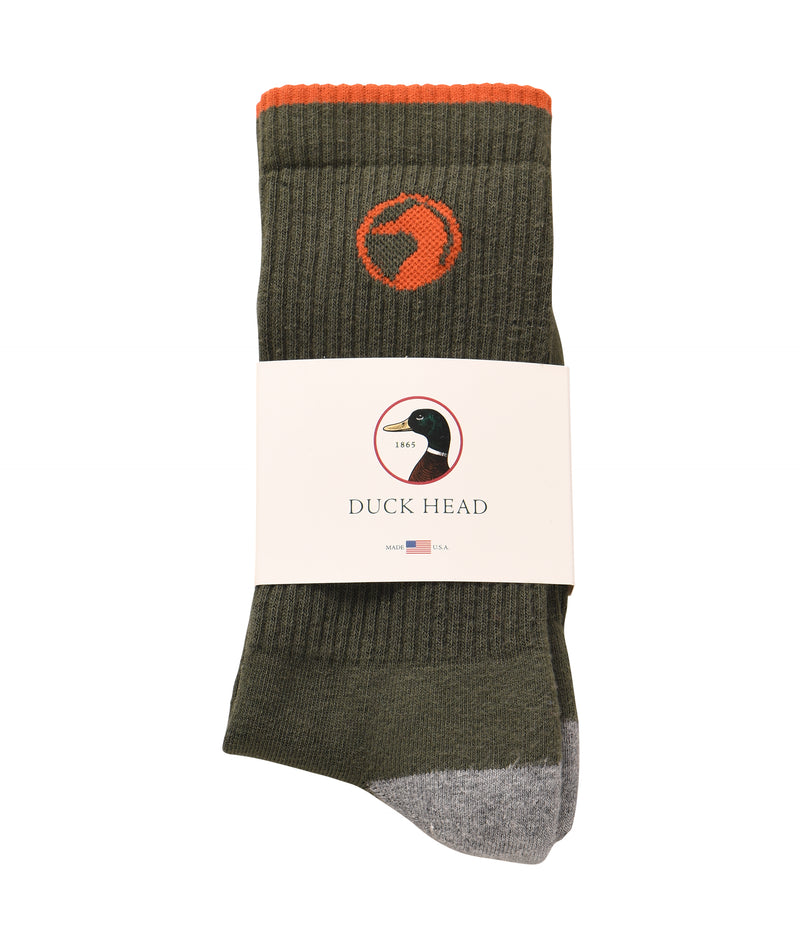 Logo Sock - Olive