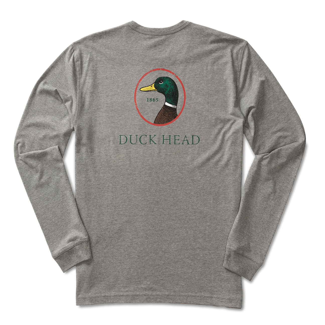 Logo Long Sleeve T-Shirt - Heather Grey