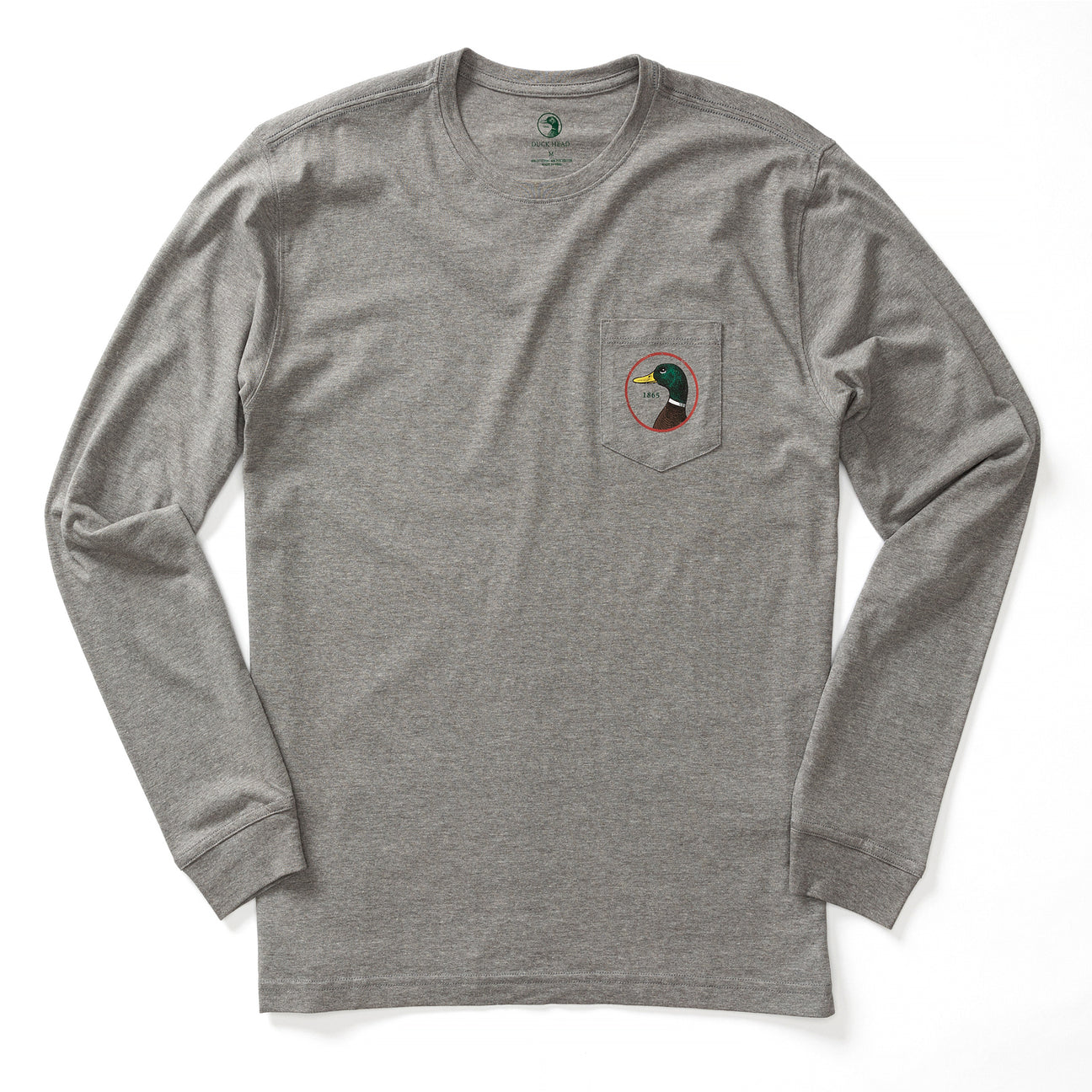 Logo Long Sleeve T-Shirt - Heather Grey