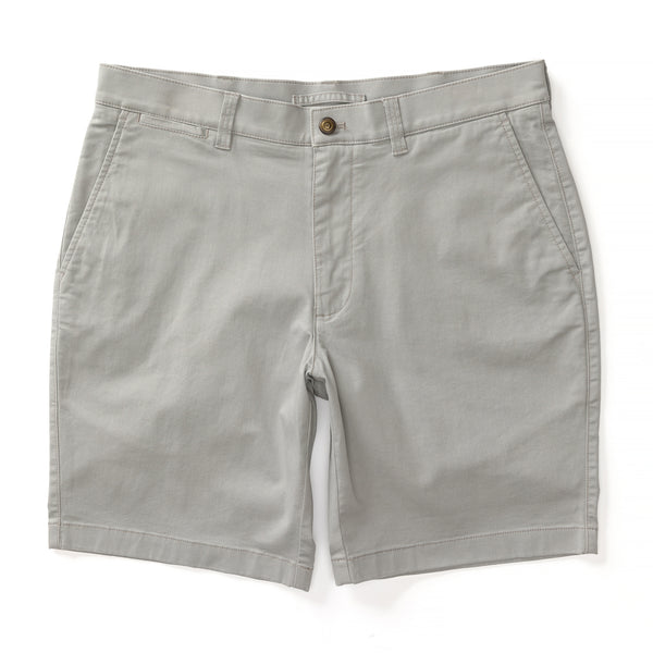 9" Gold School Chino Short - Limestone Grey