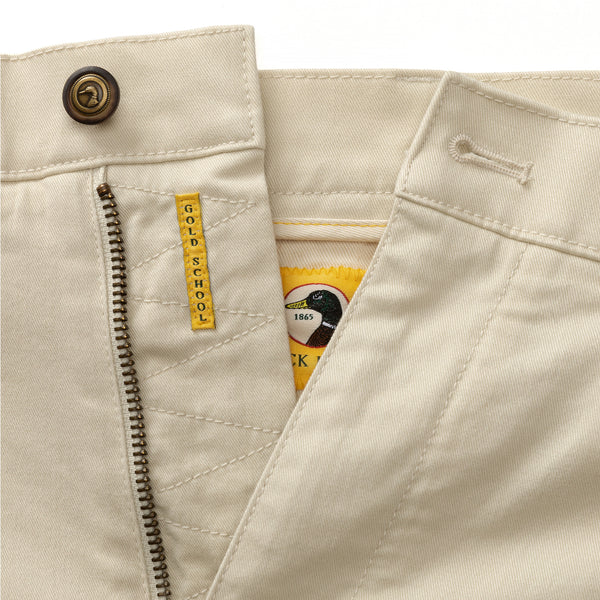 9" Gold School Chino Short - Stone