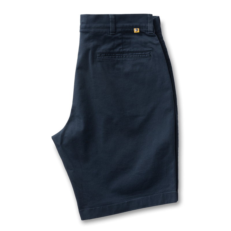 9" Gold School Chino Short - Navy