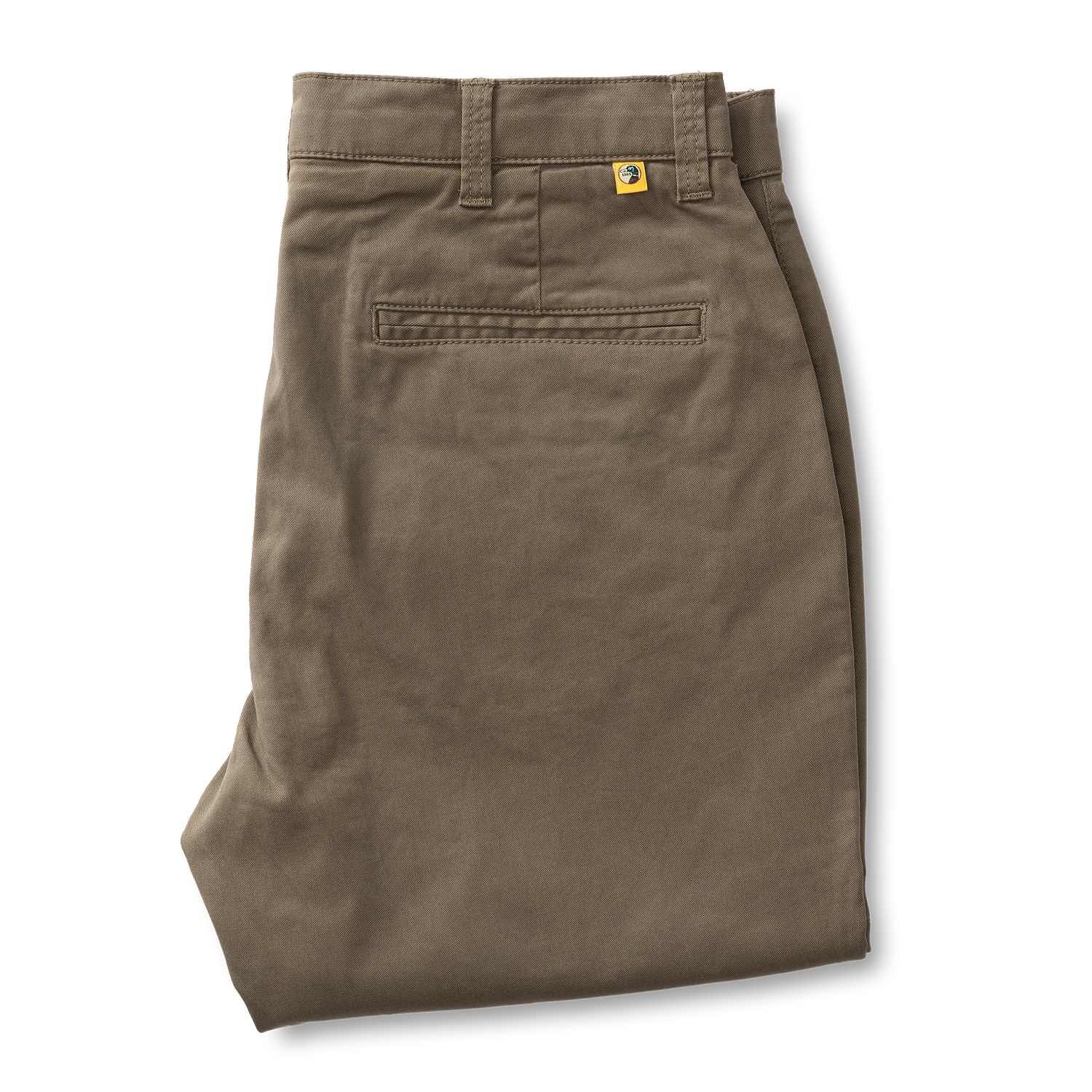 Classic Fit Gold School Chino - Olive Drab