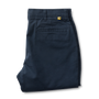 Classic Fit Gold School Chino - Navy
