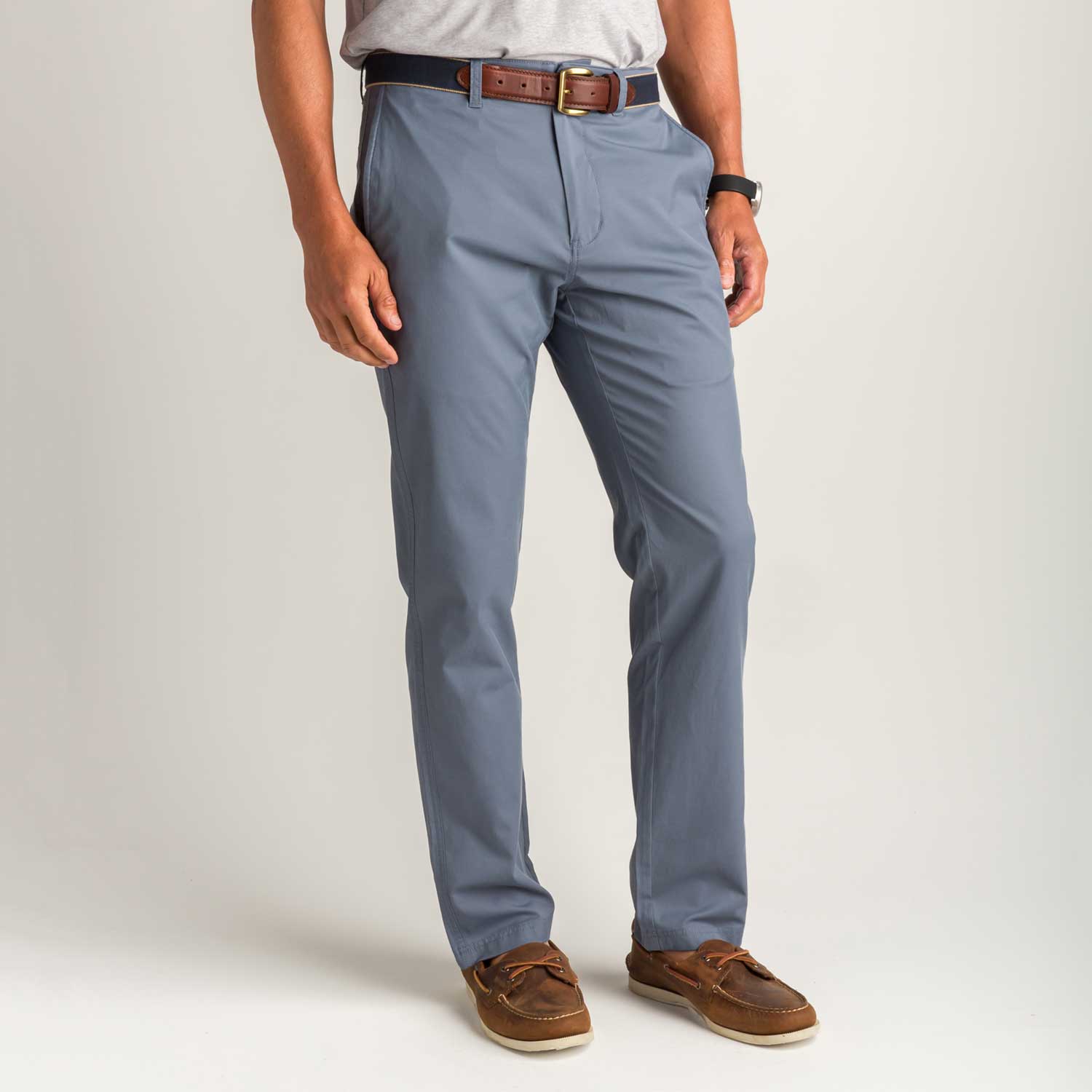 Harbor Performance Chino - Slate Blue – Duck Head