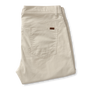 Classic Fit Pinpoint Canvas Five-Pocket - Stone