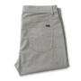 Classic Fit Pinpoint Canvas Five-Pocket - Limestone Gray