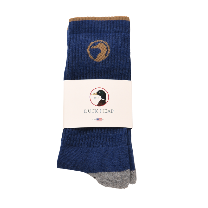 Logo Sock - Navy